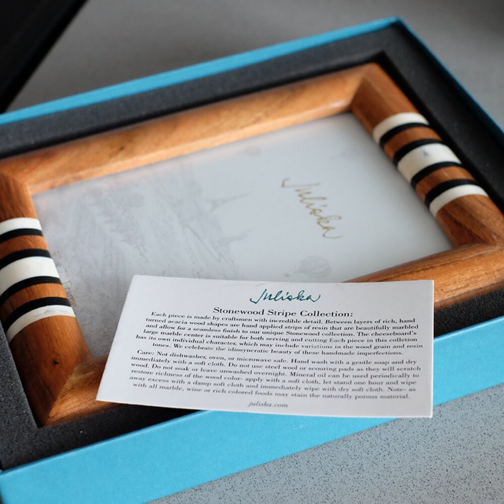 Brand New - Juliska 5x7 Stonewood frame, in gift box